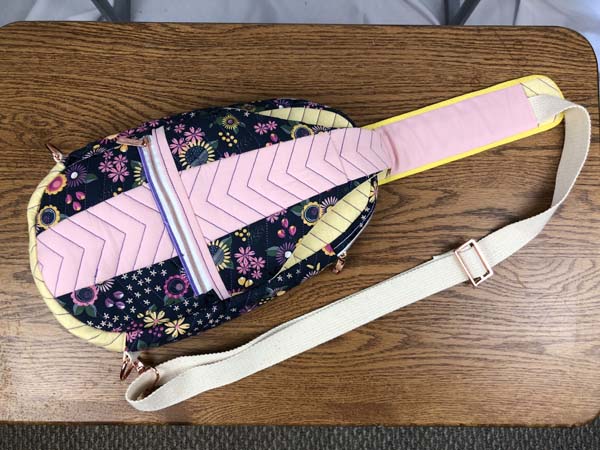 Crossbody Pack Finished Front and strap