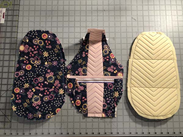 Crossbody Pack Front Back Pocket