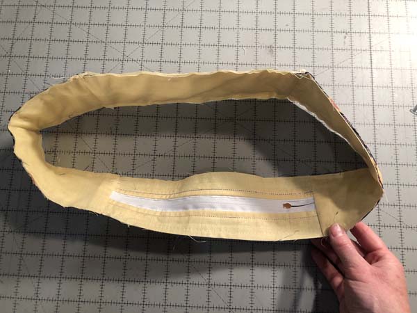 Crossbody Pack Gussett Inside