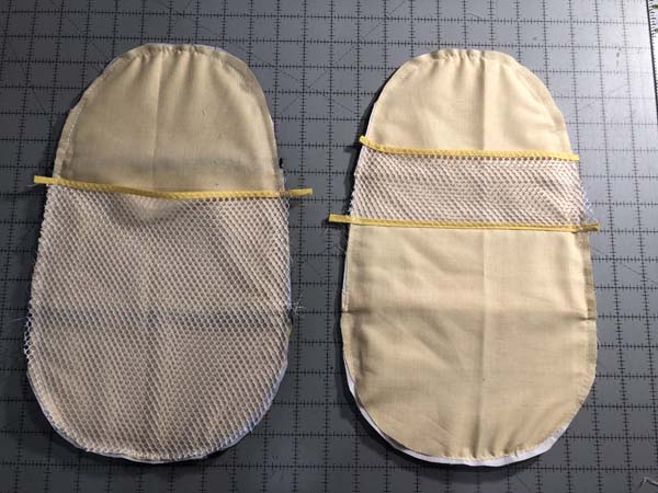 Crossbody Pack Lining with Pockets