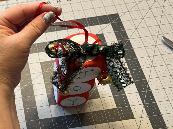 Cube Ornament 11 Finished Ornament