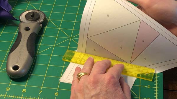 D20 Dice Paper Piece 11 Fold On Line