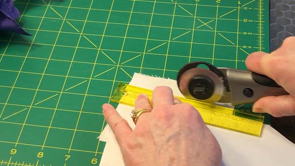 D20 Dice Paper Piece 12 Trim Seam