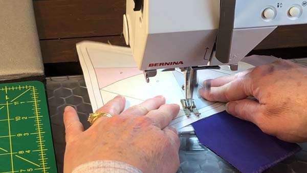 D20 Dice Paper Piece 20 Sew Seam