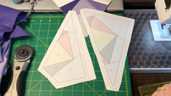 D20 Dice Paper Piece 25 Two Other Sections