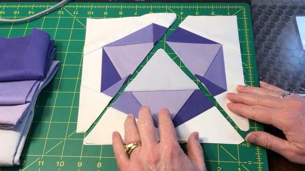 D20 Dice Paper Piece 26 Sections Completed