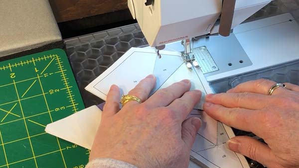 D20 Dice Paper Piece 32 Sew Seam