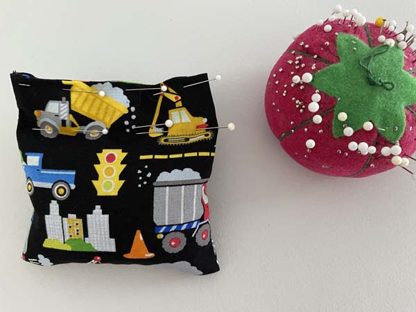 DIY Bean Bags 11 Pinned Closed