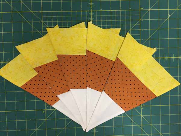 DIY Candy Corn Banner Candy Corns Complete