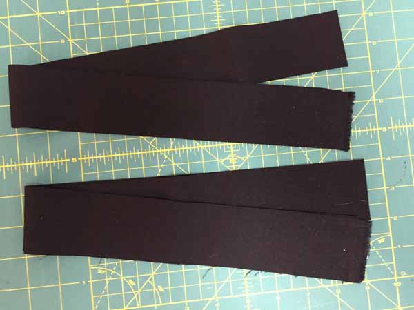 DIY Candy Corn Banner Cut Binding Strips