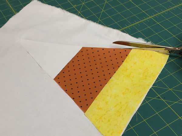 DIY Candy Corn Banner Cut Out Backing