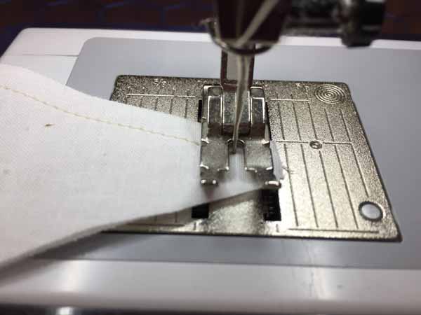 DIY Candy Corn Banner Sew Across Point