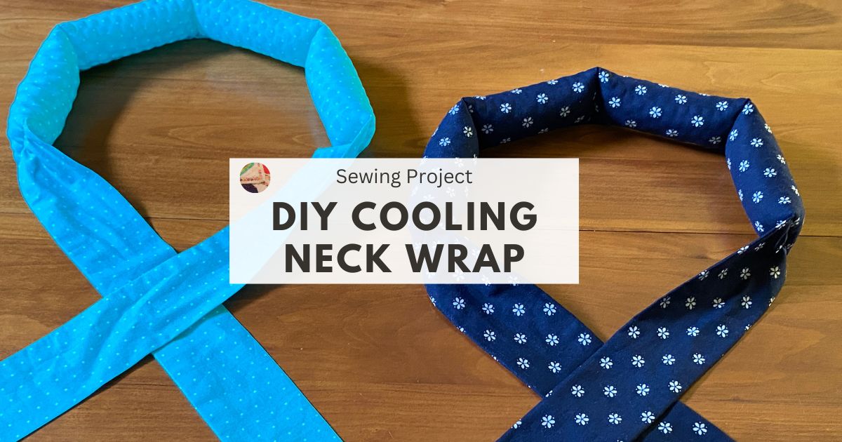 How To Make A Cooling Scarf/Neck Cooler. DIY Neck Cooler/Homemade Cooling  Scarf Instructional Video 