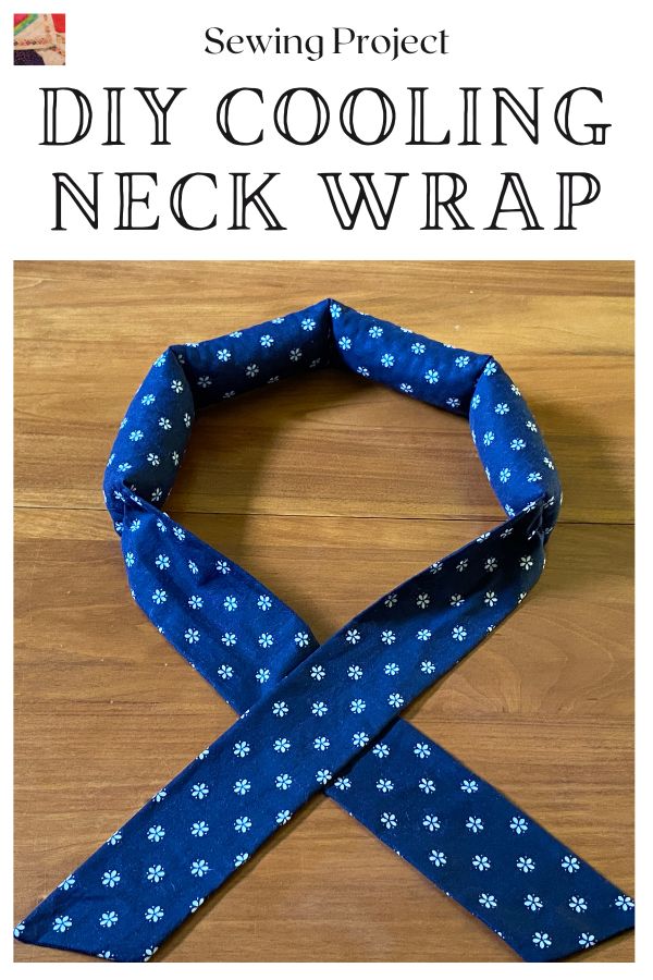 DIY Cooling Neck Wrap - pin