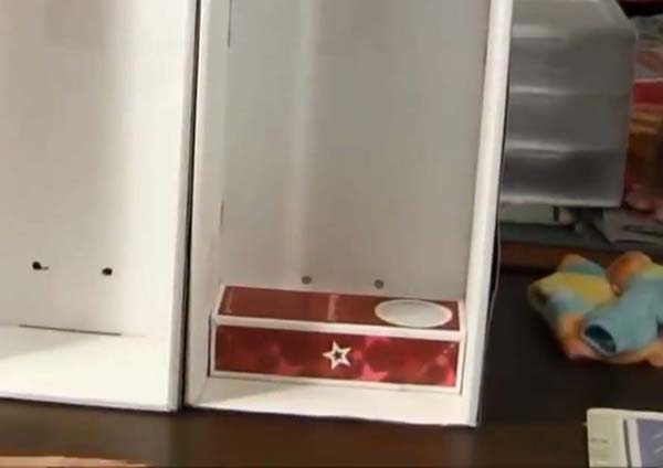 DIY Doll Clothes Closet 11 Accessory Box for Shoe Shelf