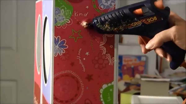 DIY Doll Clothes Closet 9 Hot Glue Dowel