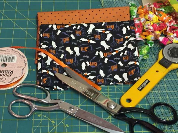 DIY Halloween Treat Bag Supplies