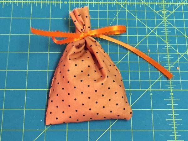 DIY Halloween Treat Bags Tied