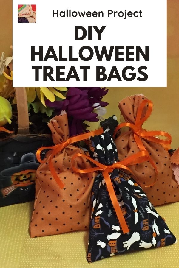 DIY Halloween Treat Bags - pin