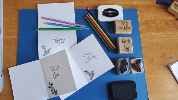 DIY Photo Cards 4 Inside of Cards