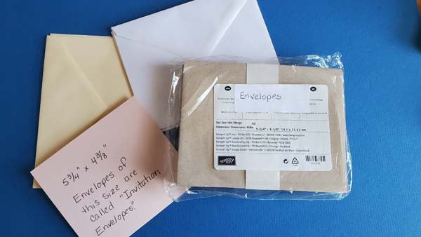 DIY Photo Cards Envelopes