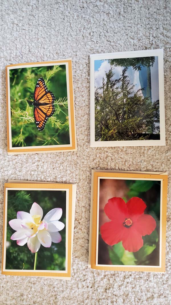 DIY Photo Cards Finished