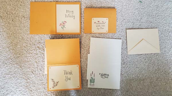 DIY Photo Cards Inside of Cards