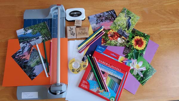 DIY Photo Cards Supplies