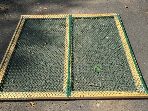 DIY Raised Garden Bed Covers Back Side