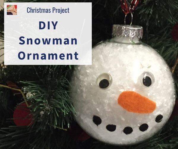 Aleene's Original Glues - DIY Mini Snowman Light Ornaments