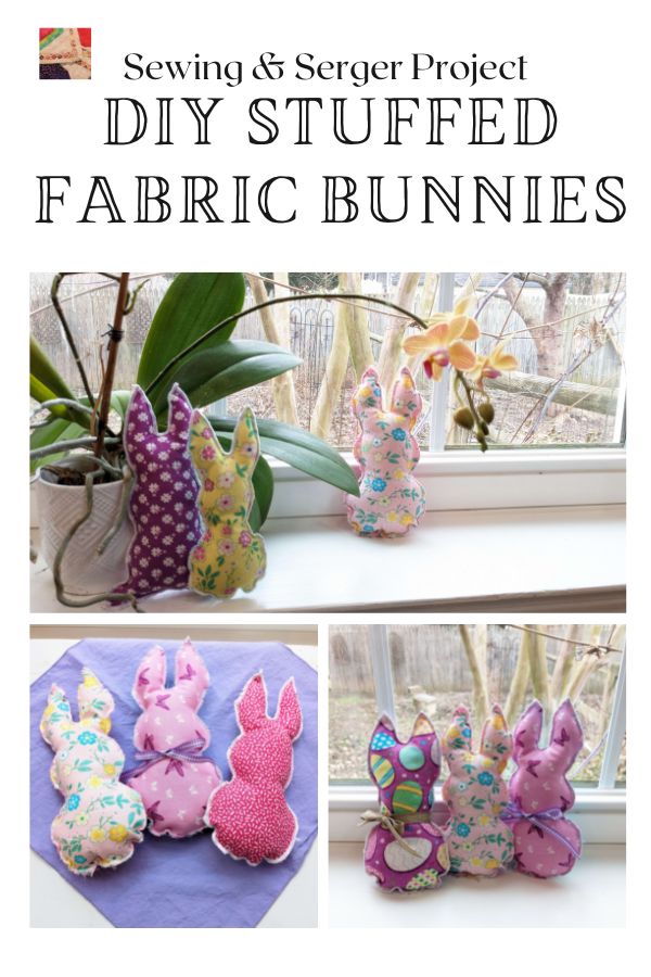 DIY Stuffed Fabric Bunnies - pin 2