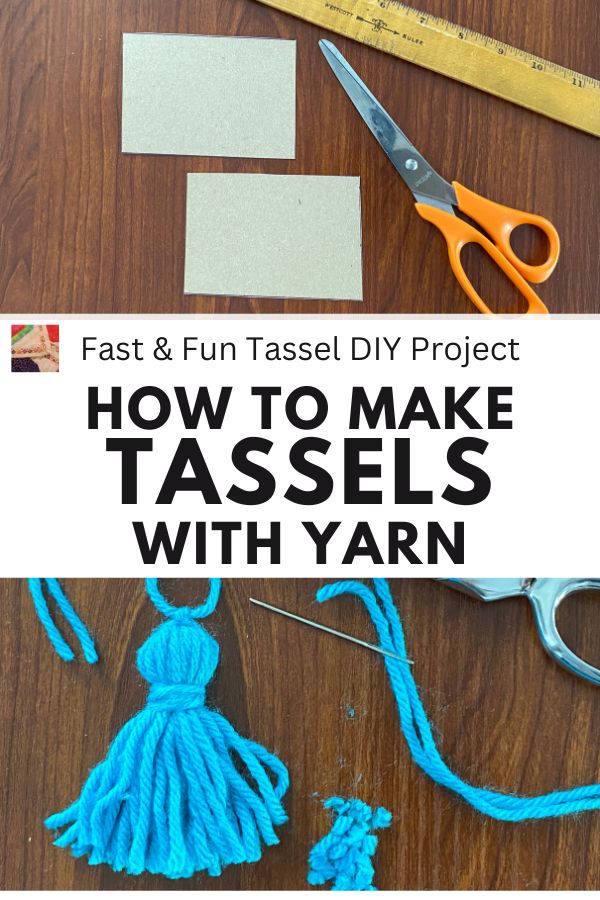 How to make a Yarn Tassel - pin