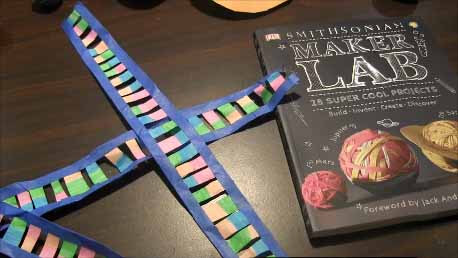 Smithsonian Maker Lab DNA Strands project