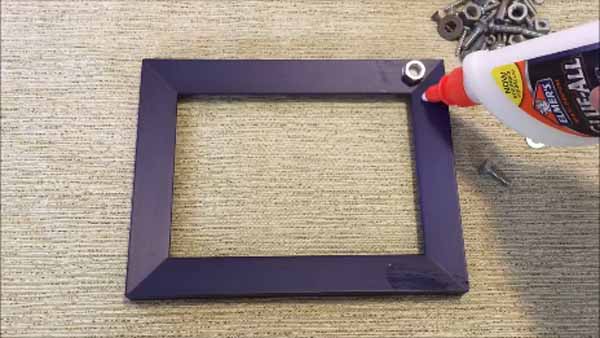Dad Nuts and Bolts Picture Frame - Place Bolt