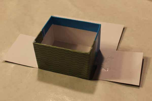 Decoupage Boxes with Scrapbook Paper Tutorial