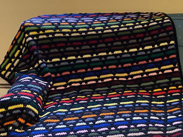 Diamond Overlay Scrapghan Finished