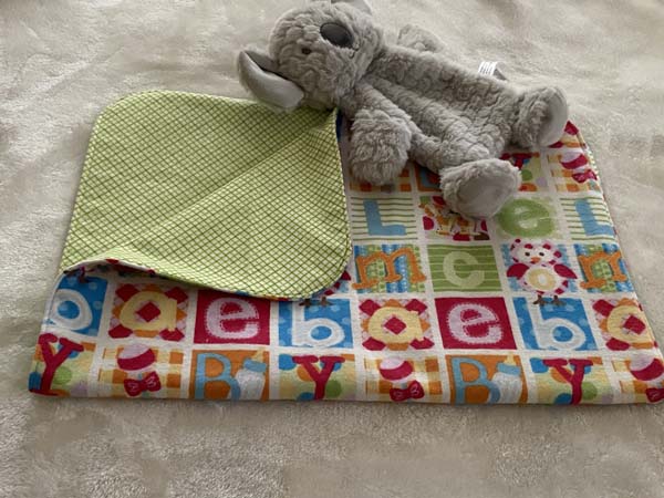 Diaper Changing Pad Finished with Bear