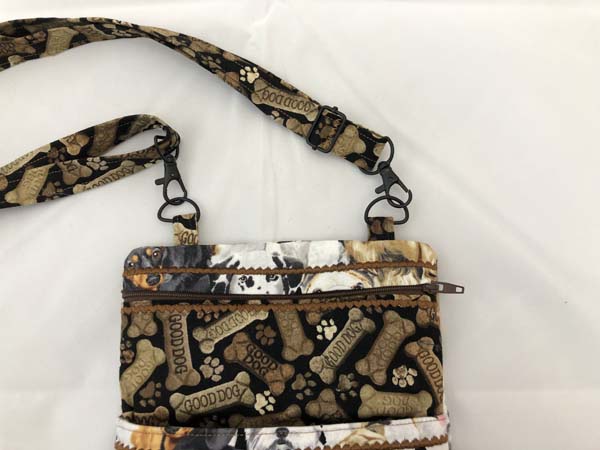 Dog Walking Bags Closeup Hardware