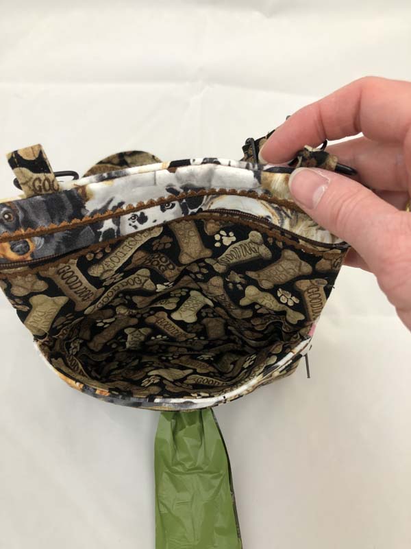 Dog Walking Bags Inside Large Pocket