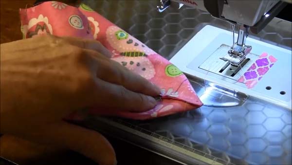 Doll Backpack 19 Corner Marked