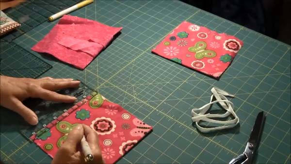 Doll Backpack 2 Measure for Buttonholes