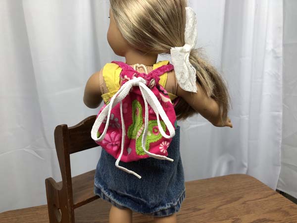 Doll Backpack Finished