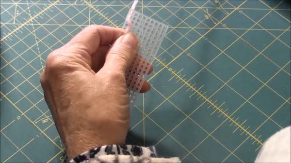 Doll Easter Basket Plastic Canvas 7 Tent Stitch