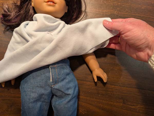 Doll Halter Top 12 Fold Under Extra