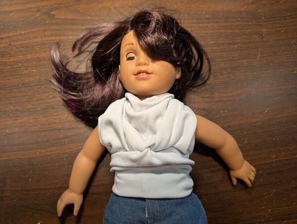 Doll Halter Top 16 Finished