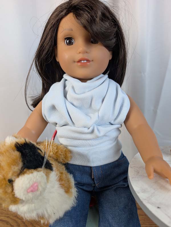 Doll Halter Top 17 Doll Wearing shirt