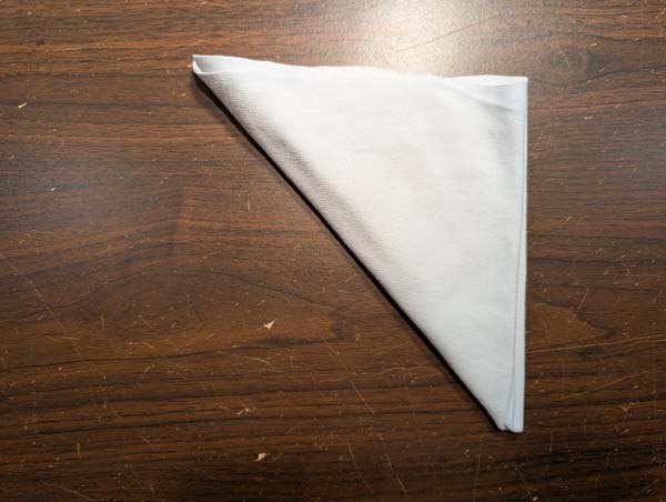 Doll Halter Top 4 Fold Into Triangle