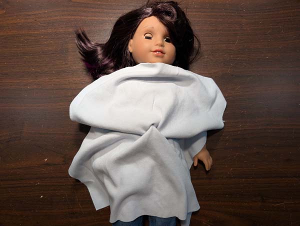 Doll Halter Top 8 Lay over doll