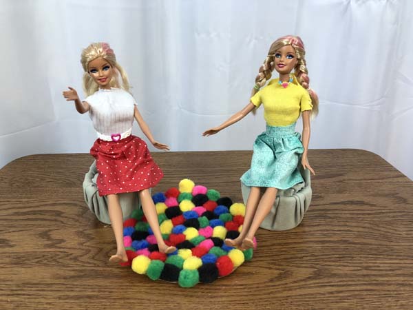 Doll House Pom Pom Rug