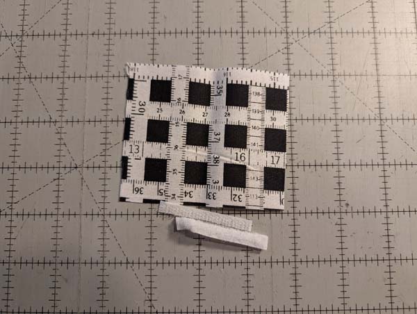 Doll Pencil Case 1 Fabric and Velcro